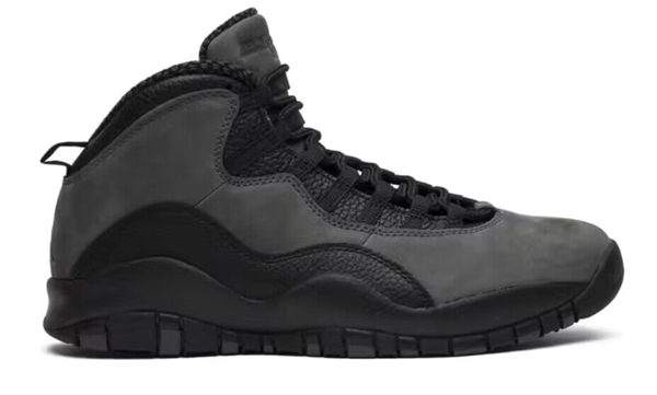 Men's Running Weapon Air Jordan 10 Black Shoes 002