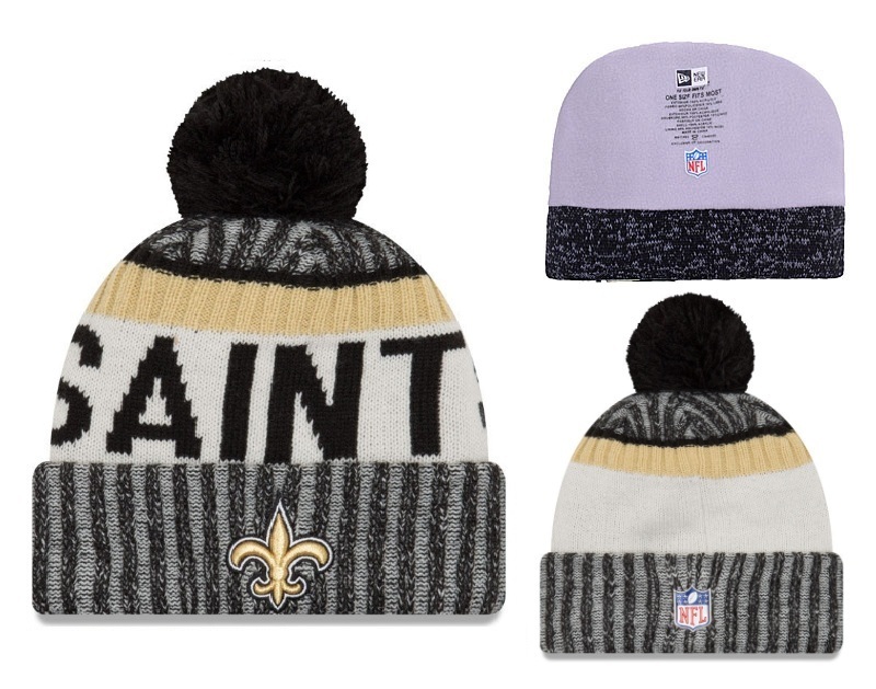 NFL New Orleans Saints Stitched Knit Hats 001